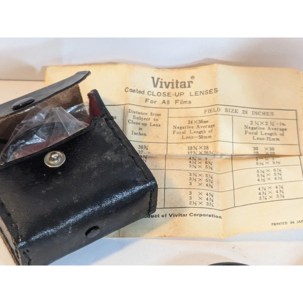 Vintage lot of camera filters‎